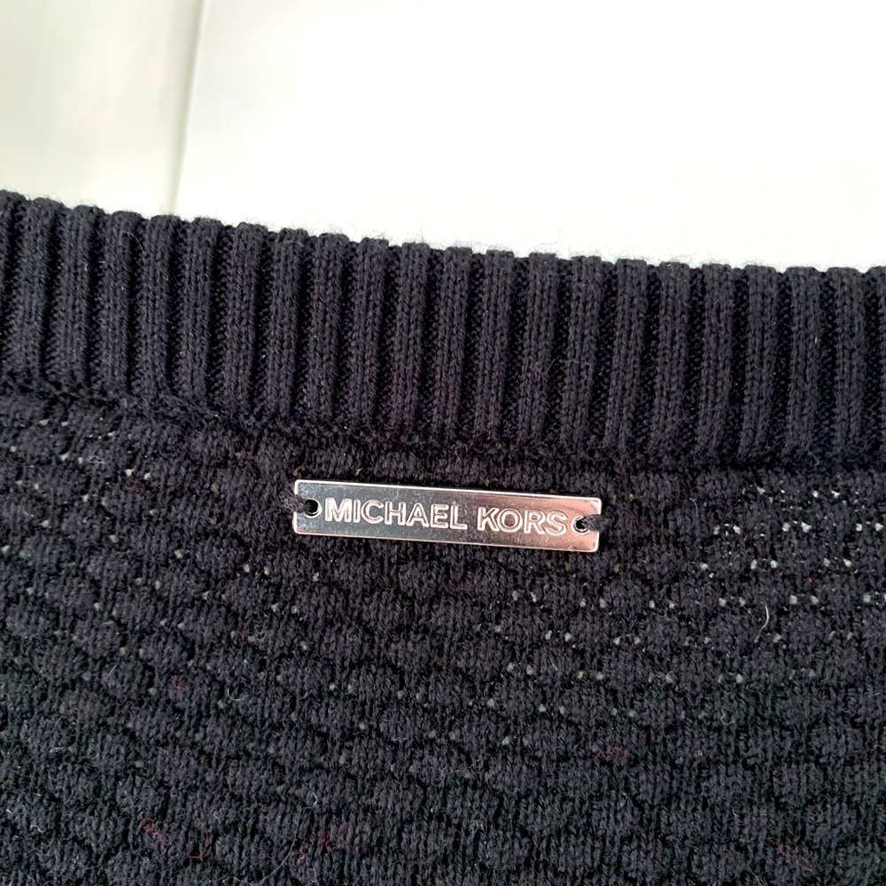 Michael Kors sweater with open collar neck